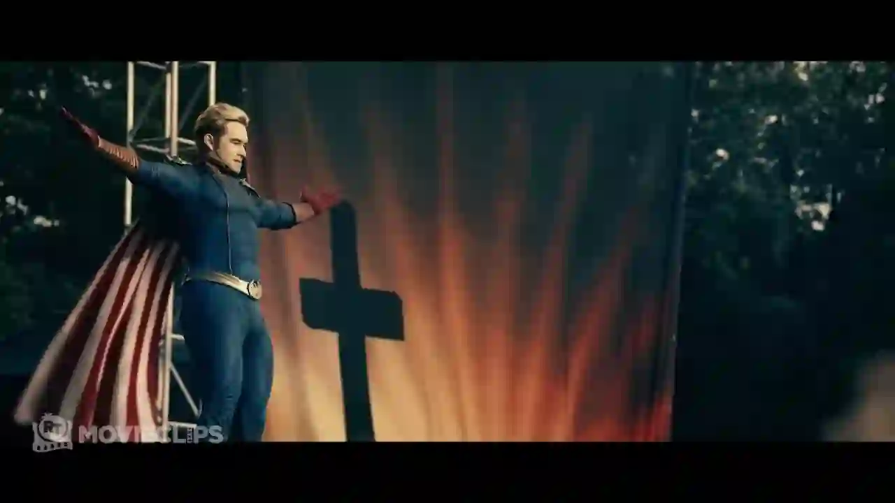 Homelander Bible Rally — Homelander face swap template