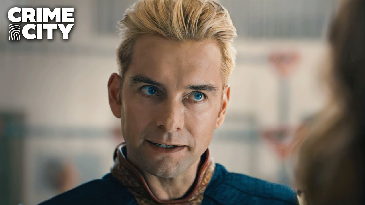 Homelander Hero Shot — Homelander face swap template