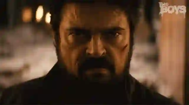 Homelander vs Butcher Laser — Homelander face swap template