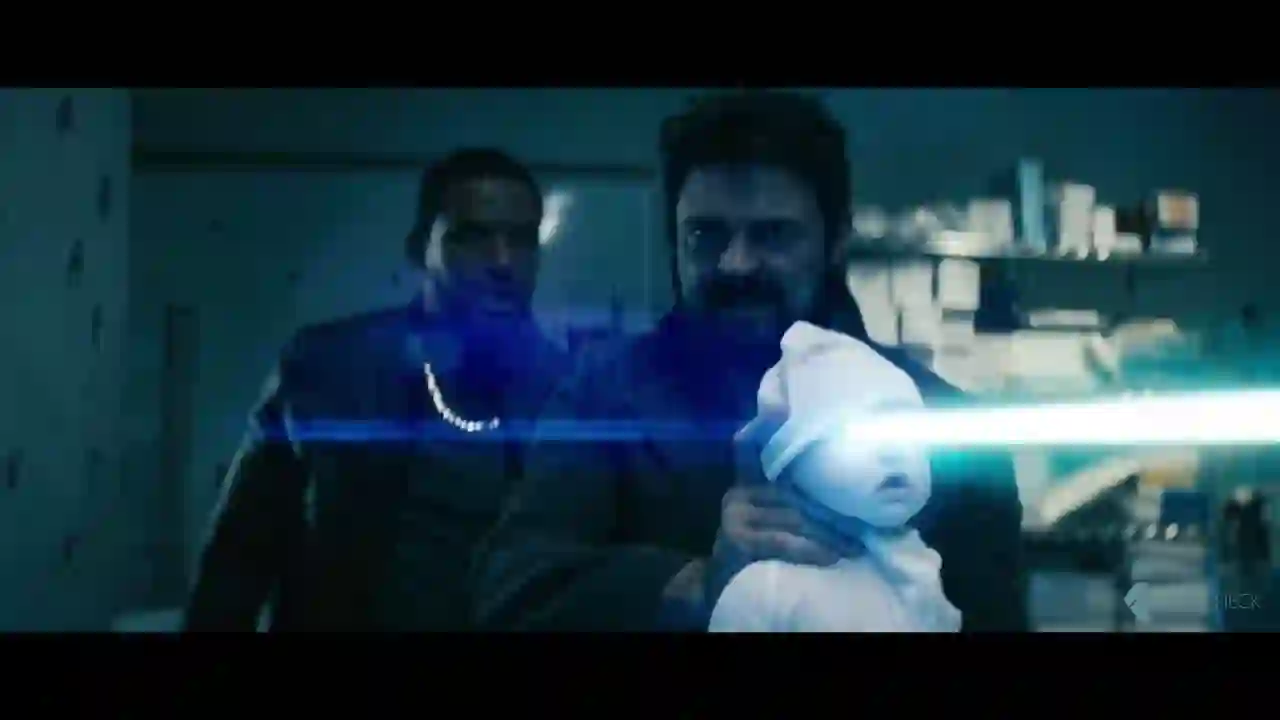 Laser Baby — The Boys face swap template
