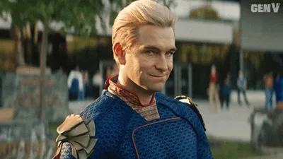 A-Train Running — Homelander face swap template